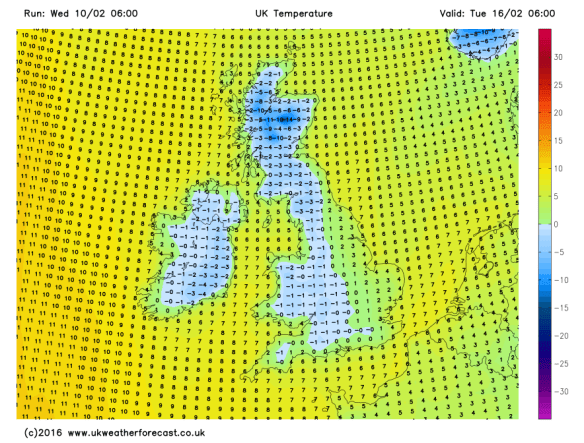 frosty early next week