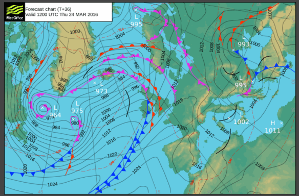 thursday pressure chart