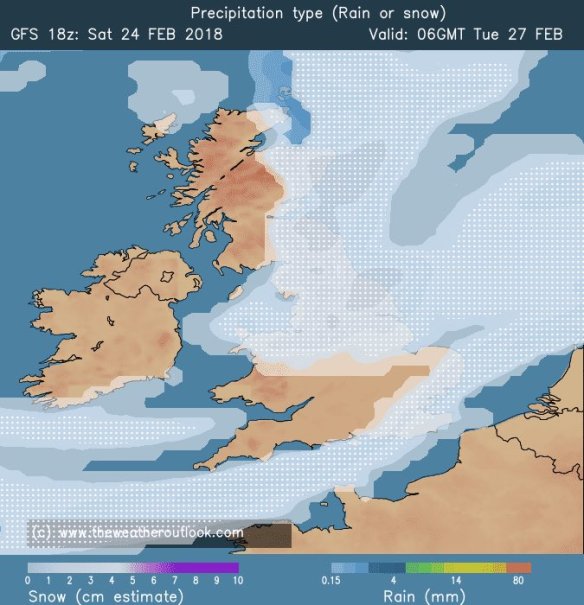 Snow Tuesday morning