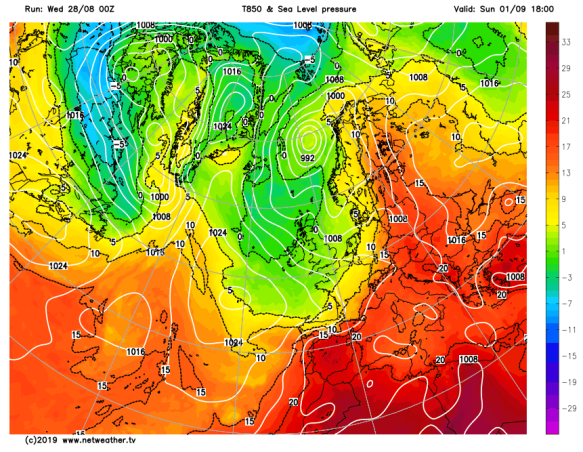 Cooler Weekend and Next Week